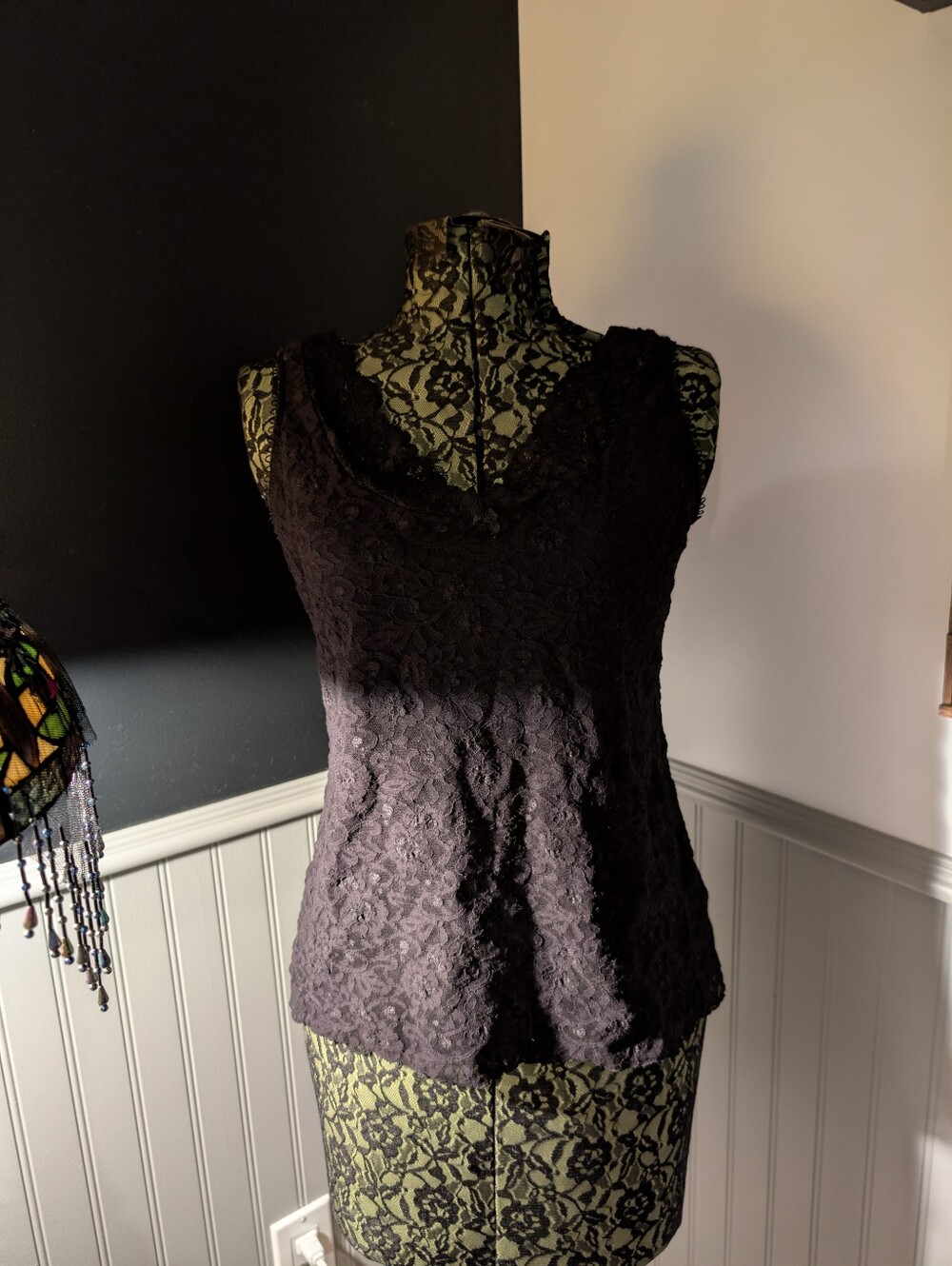 Sleeveless Tank Top Black